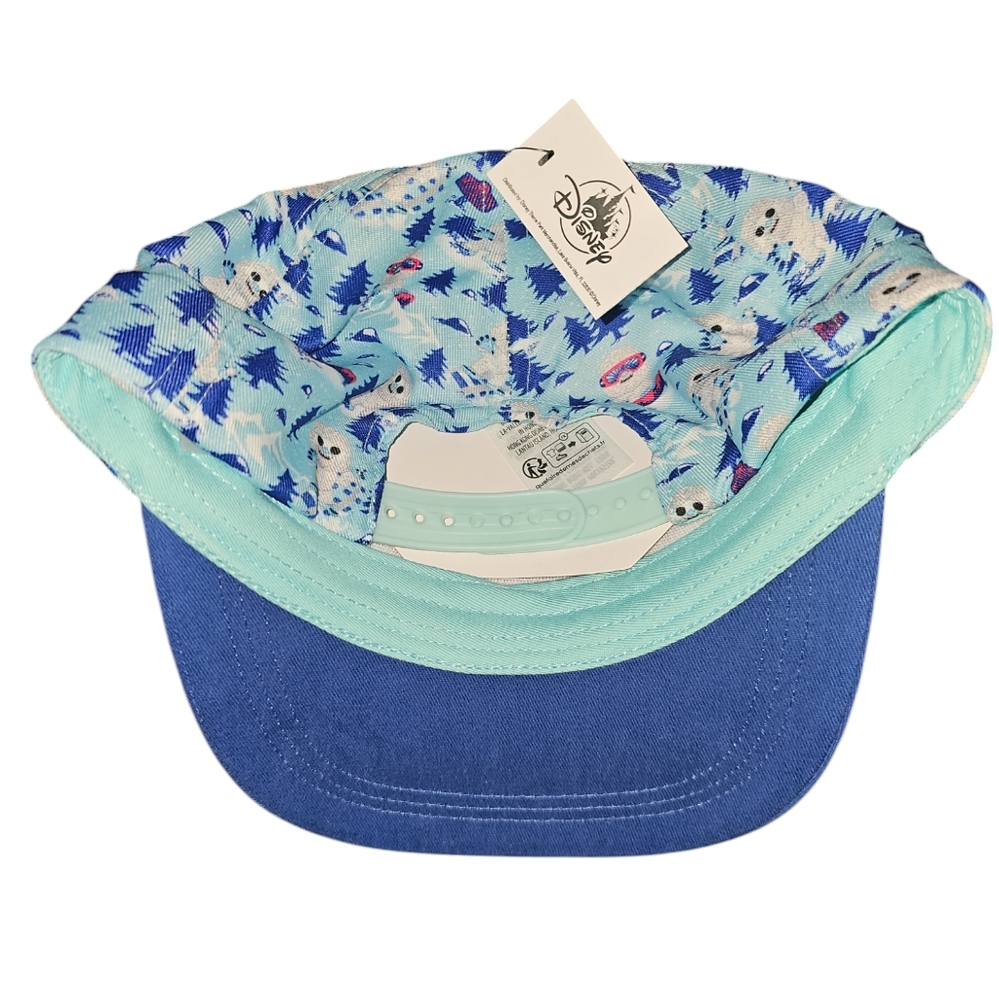 Disney Loungefly Animal Kingdom Yeti Everest Baseball Cap Hat Blue - BRA… - Picture 5 of 5